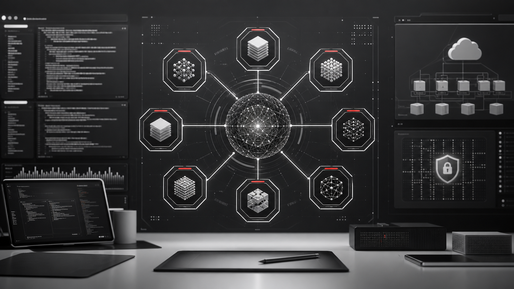 Microsoft MAI 모델 7종과 AI 에이전트 경쟁을 표현한 기술 뉴스 대표 이미지